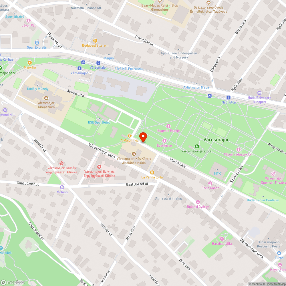 Sérült járda bejelentés helye