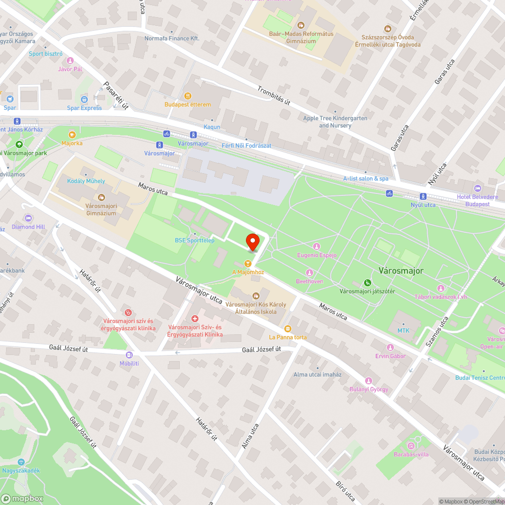 Elhagyott bója bejelentés helye