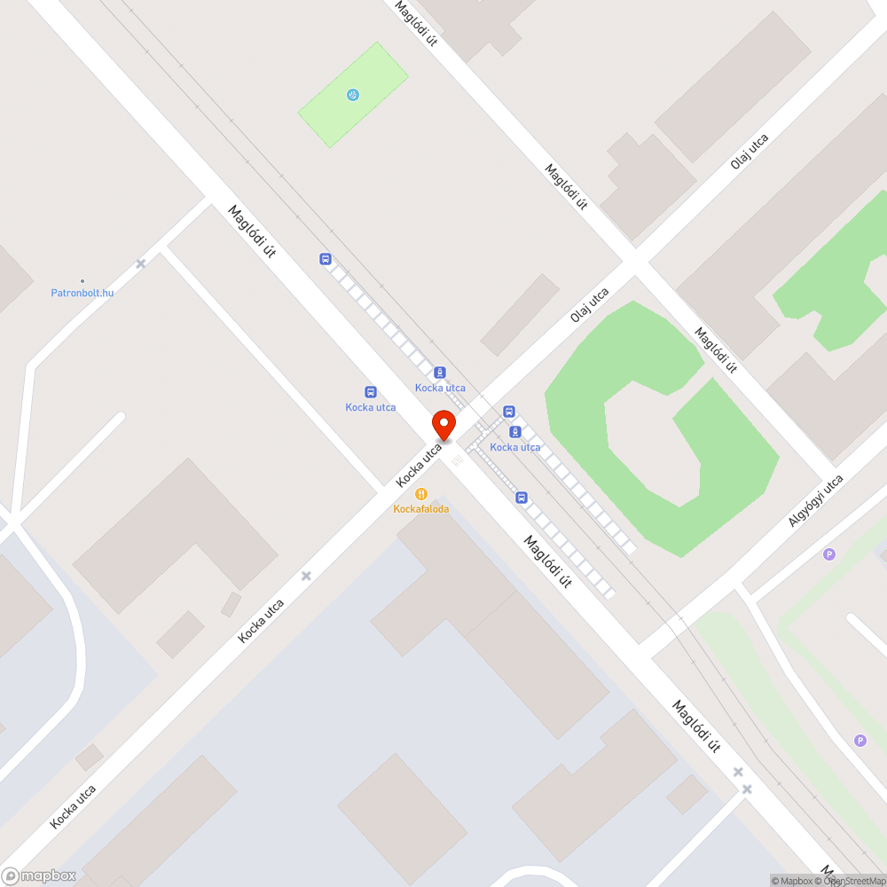 Kidöntött jelzőtábla bejelentés helye