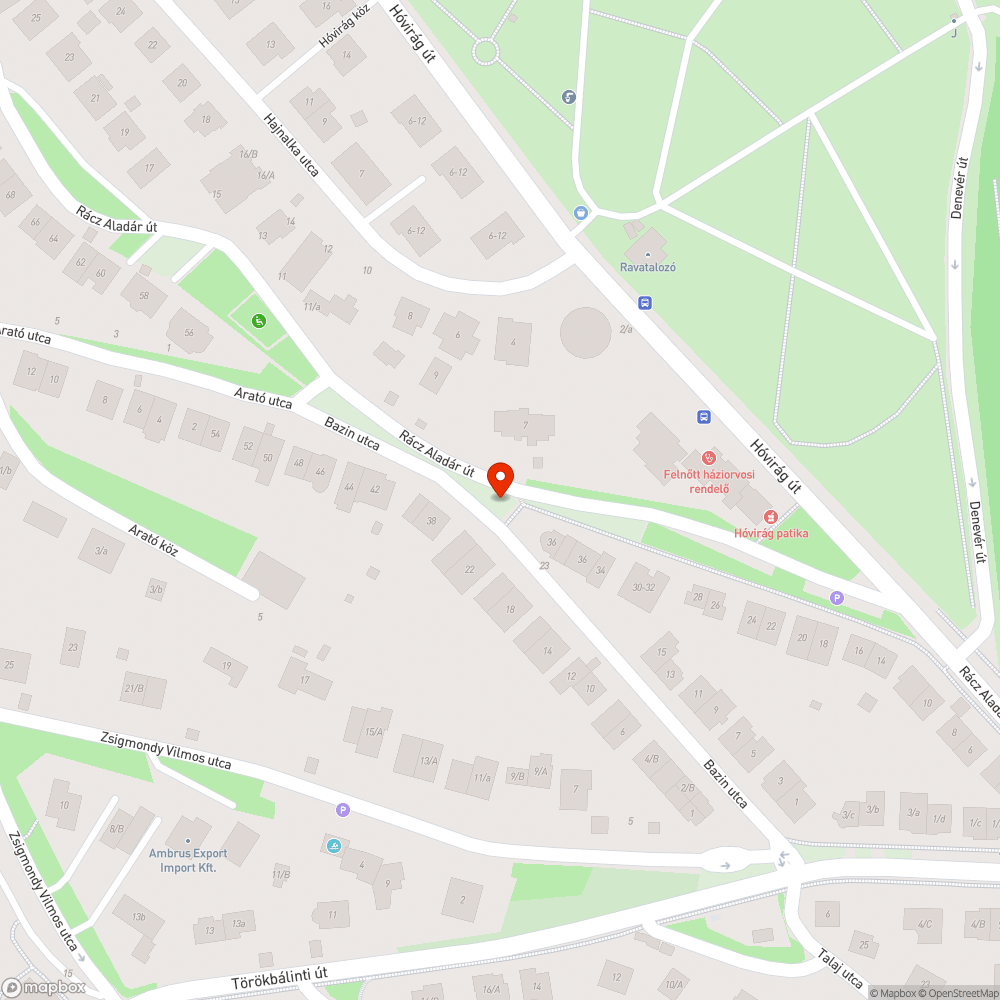 Nyitott Telekom rendező bejelentés helye