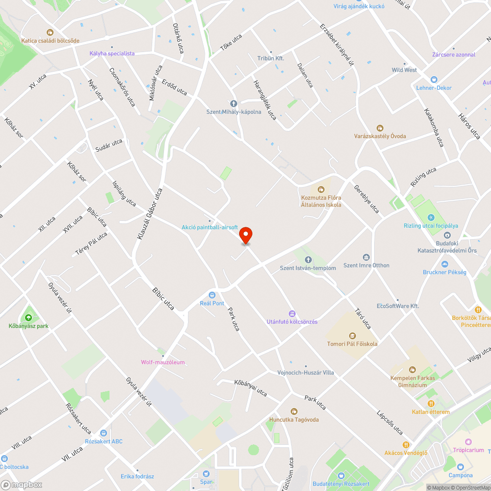 Játszótér bejelentés helye