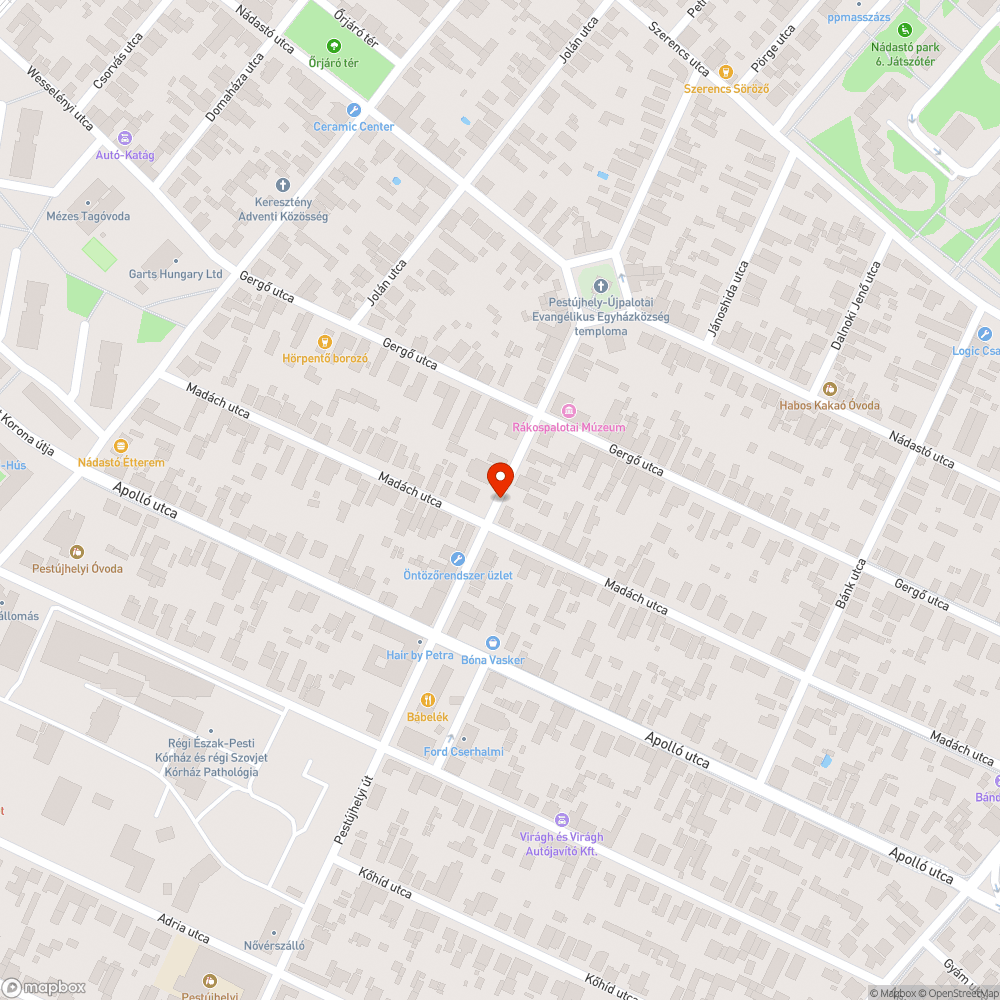 Leszerelt kerekű Suzuki bejelentés helye