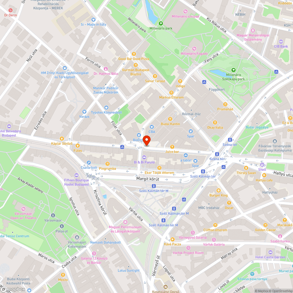 Emberi fekália a Retek utcában bejelentés helye