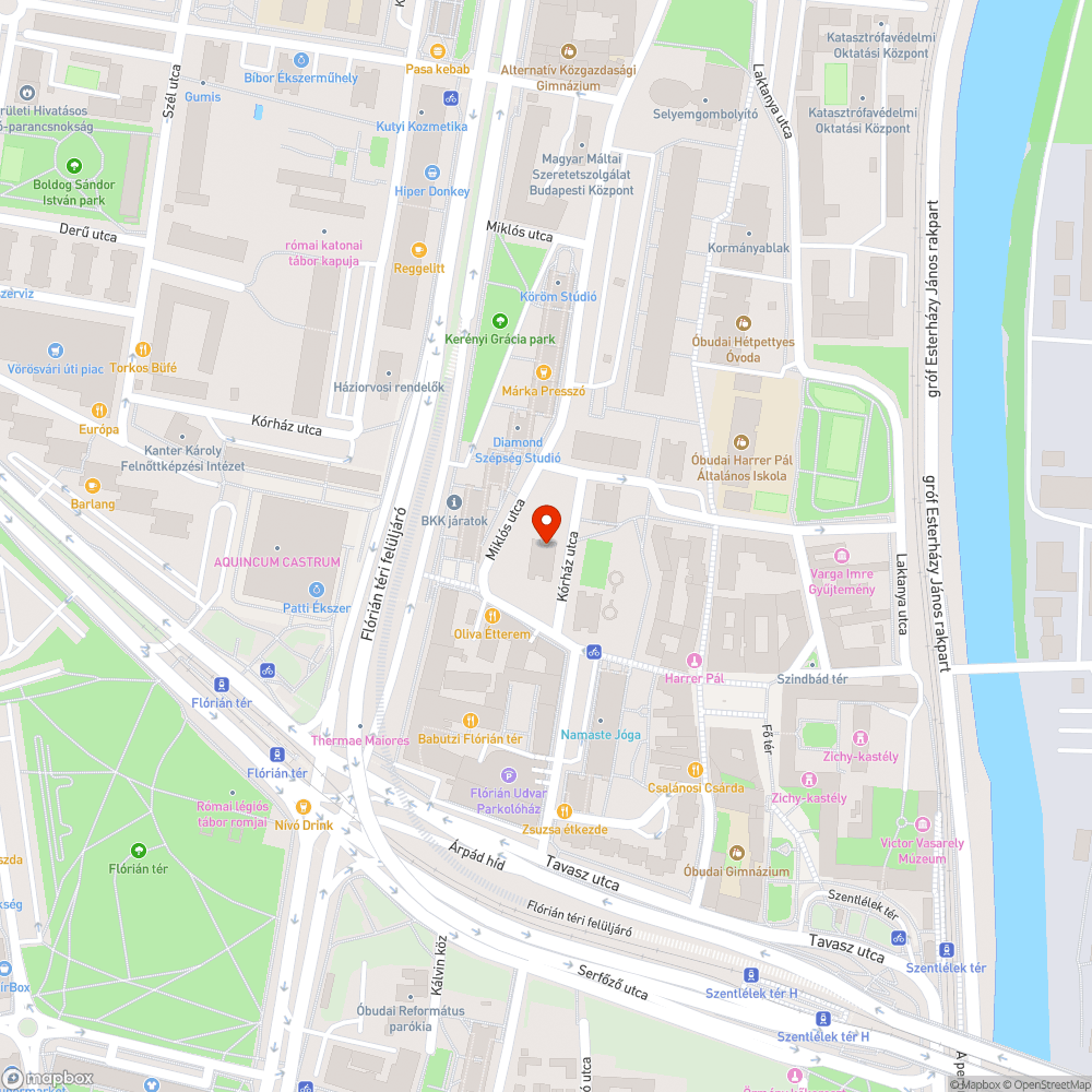 Kátyú bejelentés helye