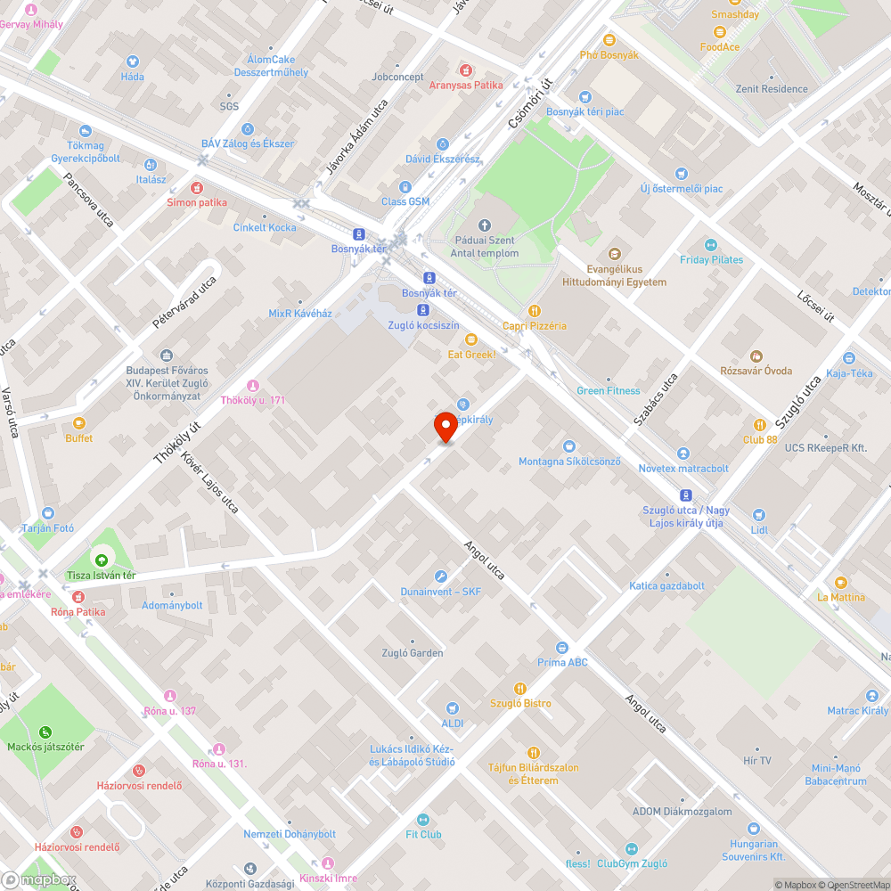 Billegő aknafedél bejelentés helye