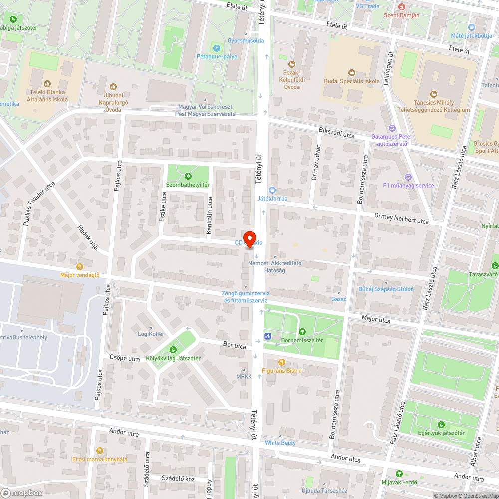 Törött, lyukas közmű fedél bejelentés helye