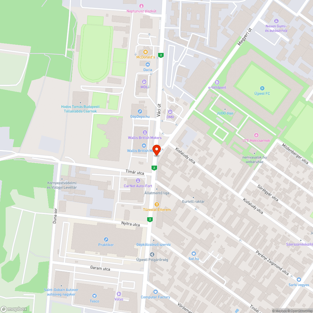 Kidőlt pollerek bejelentés helye