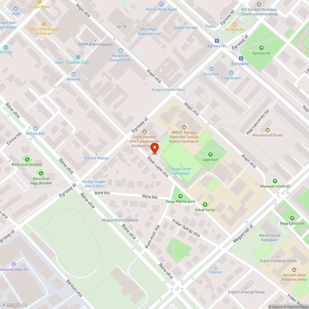 Elhagyatott, rendszám nélküli Mazda parkoló övezetben bejelentés helye