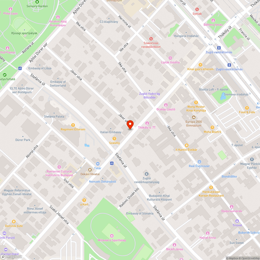 Összefirkált szekrények bejelentés helye