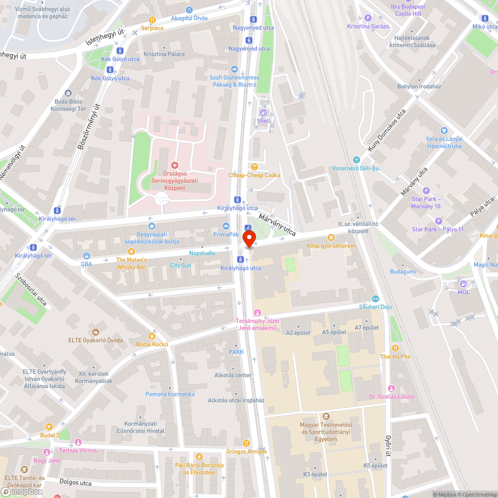 Lötyögő aknafedél bejelentés helye