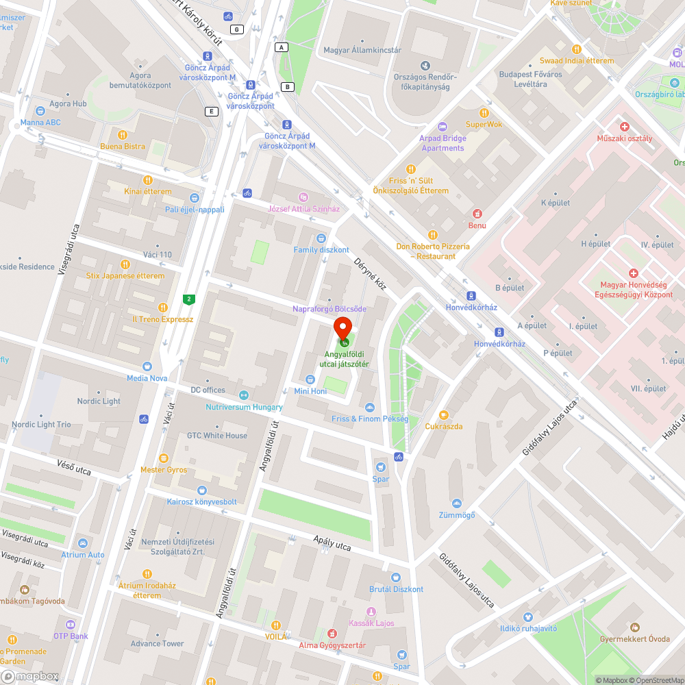 Játszótér környezete szemetes bejelentés helye