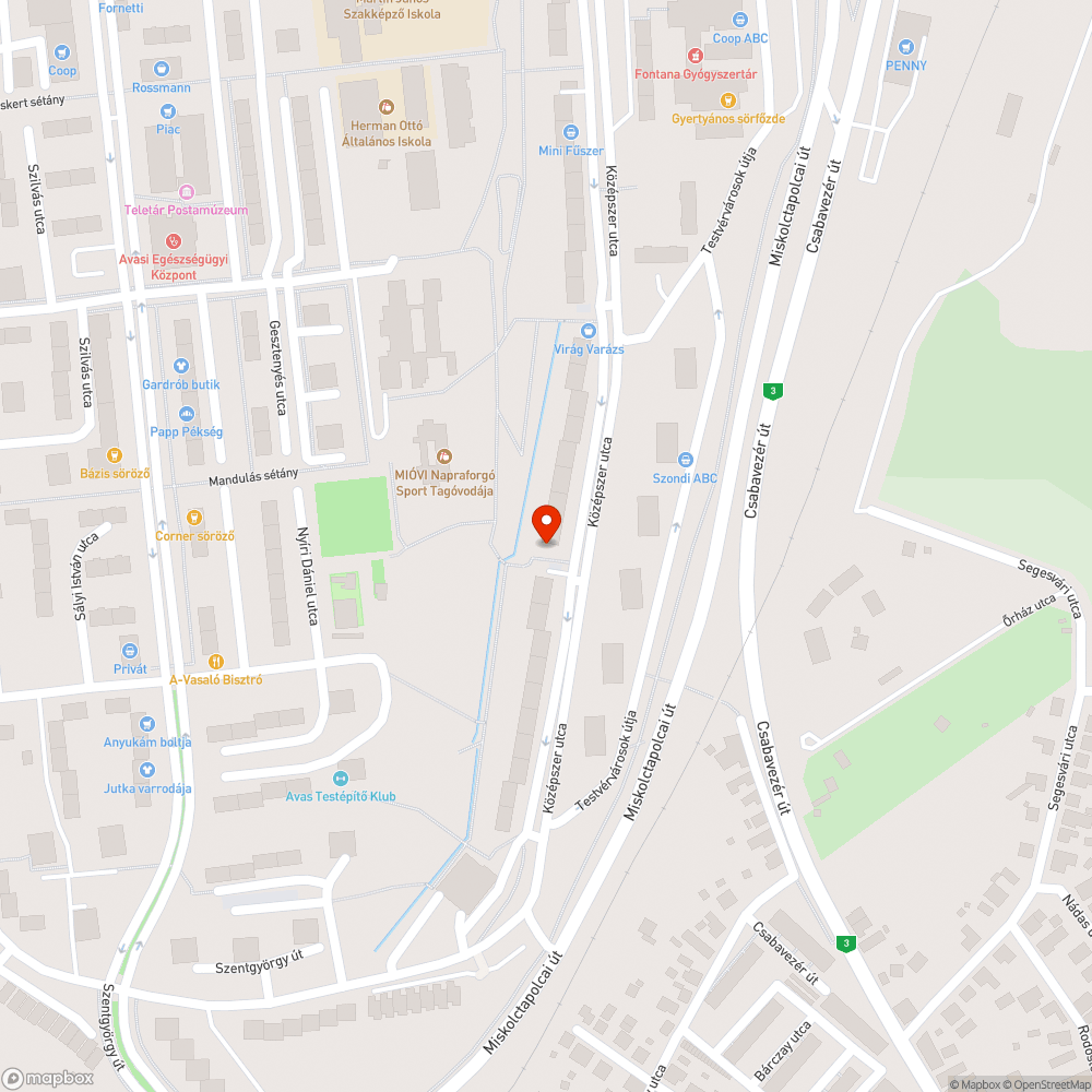 Veszélyes, rozsdás oszlopmaradvány bejelentés helye