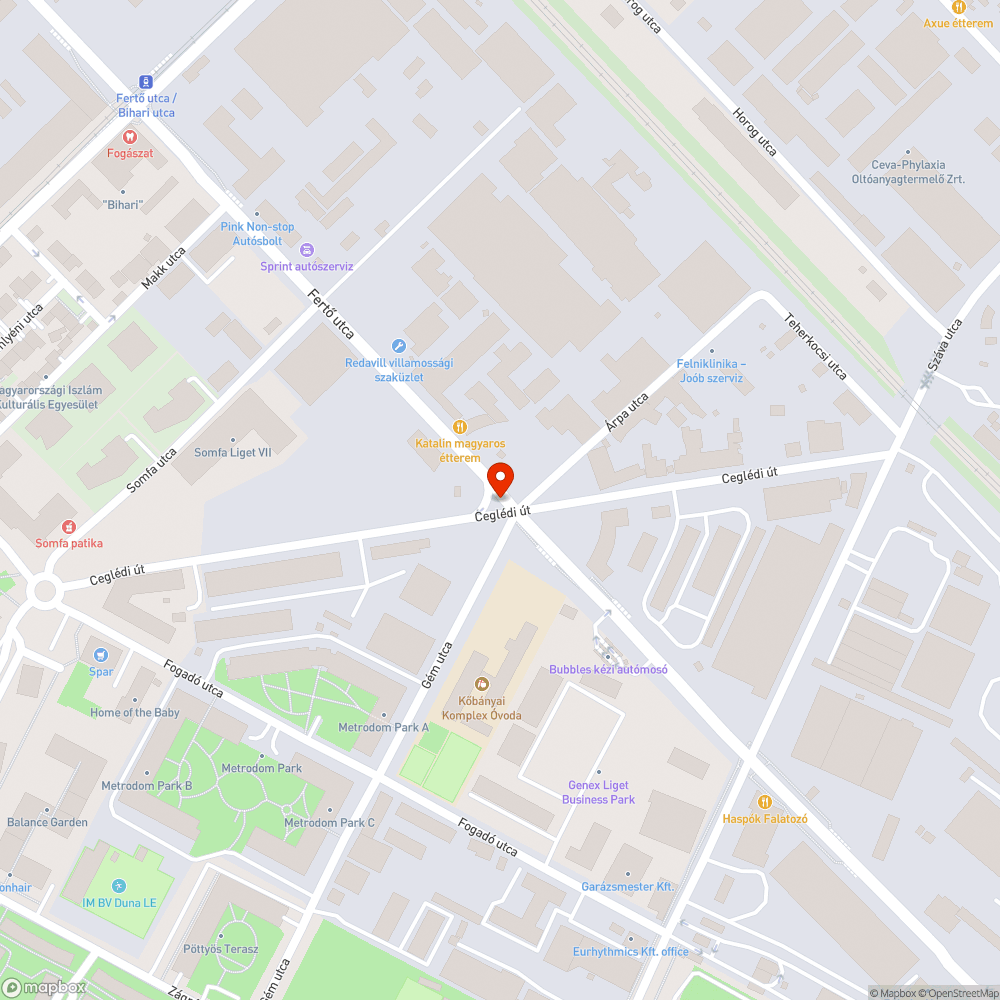 Gyalogosátkelők hiánya bejelentés helye