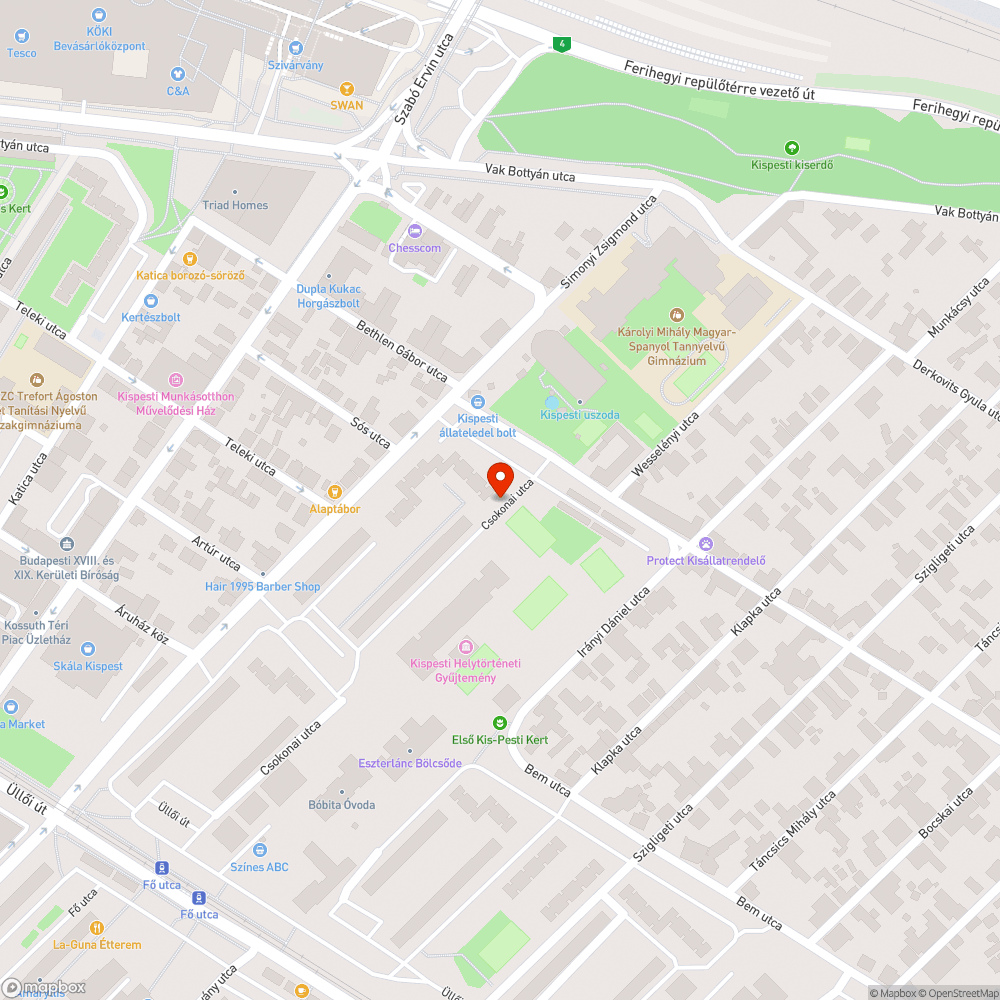 Elhagyott jármű lakótelepi parkolóban bejelentés helye