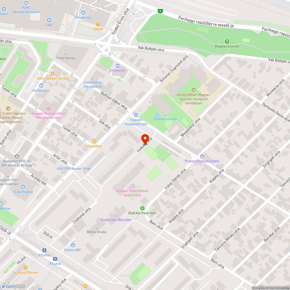 Elhagyott jármű lakótelepi parkolóban bejelentés helye