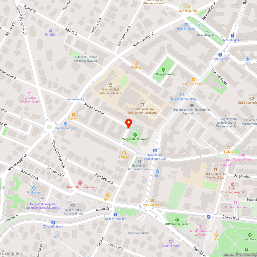 Játszótéri férfi wc - kifolyó bejelentés helye