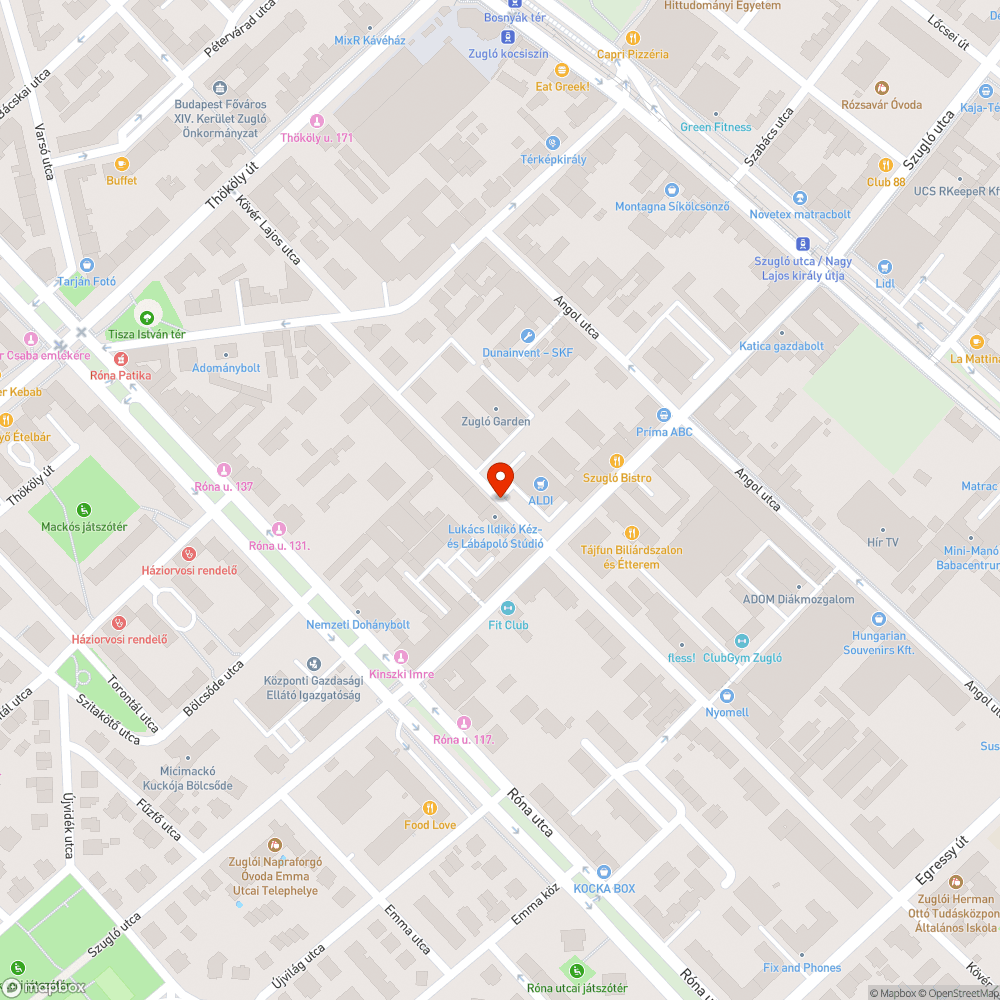 Kátyú bejelentés helye