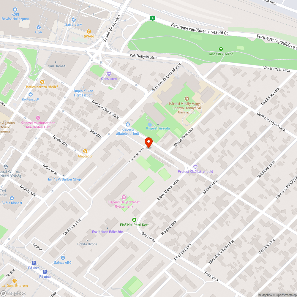 Elhagyott jármű lakótelepi parkolóban bejelentés helye