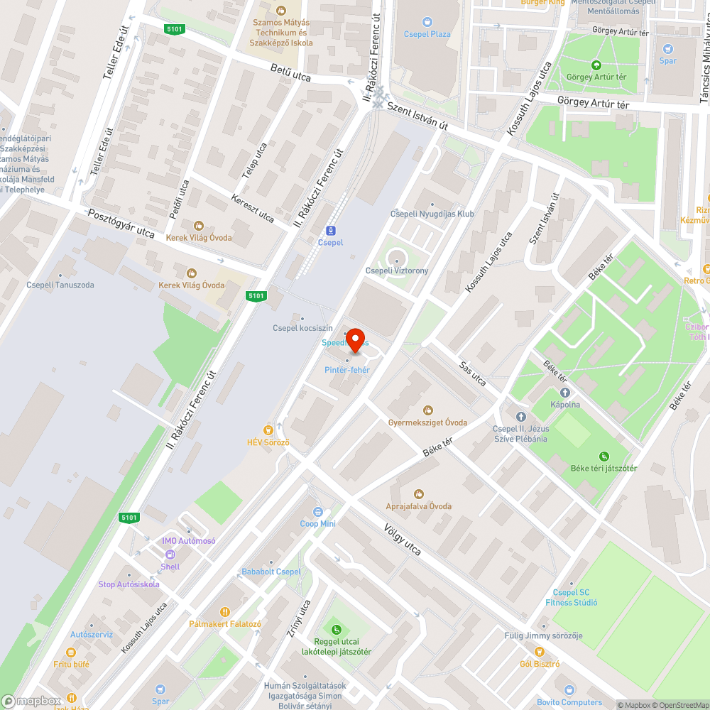 Leszakadt betongallér bejelentés helye