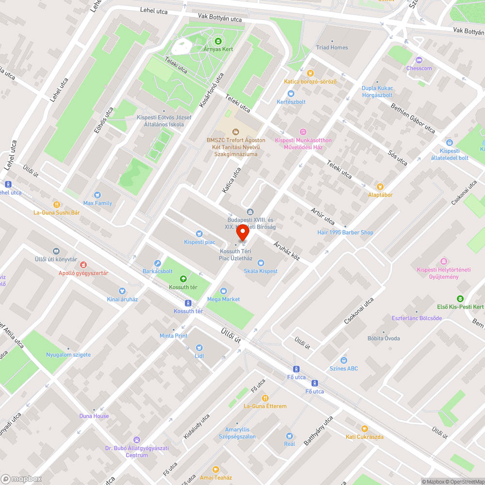 Megsüllyedő csatornafedlapok a buszmegállónál bejelentés helye