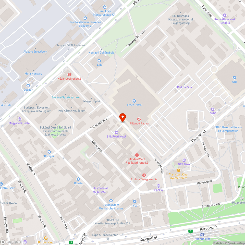 Szemetes konténer utcán való tárolása bejelentés helye