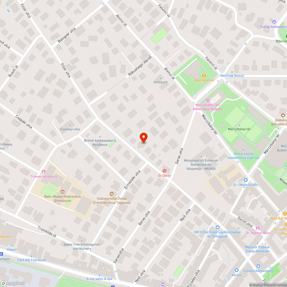 Megsüllyedt fedlap bejelentés helye