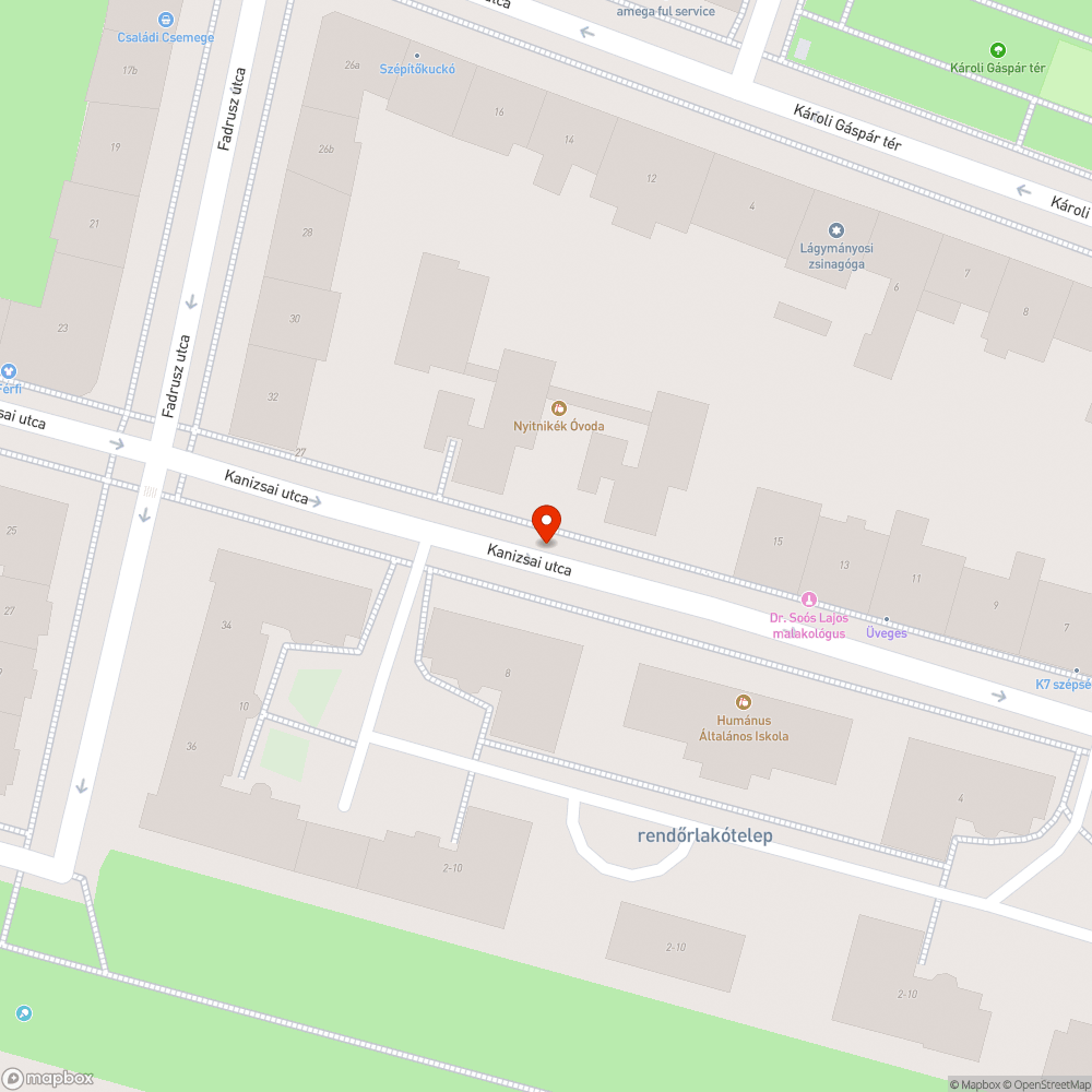 Rendszám nélküli autó bejelentés helye