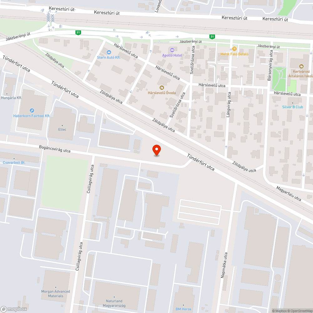 Szemétlerakat bejelentés helye