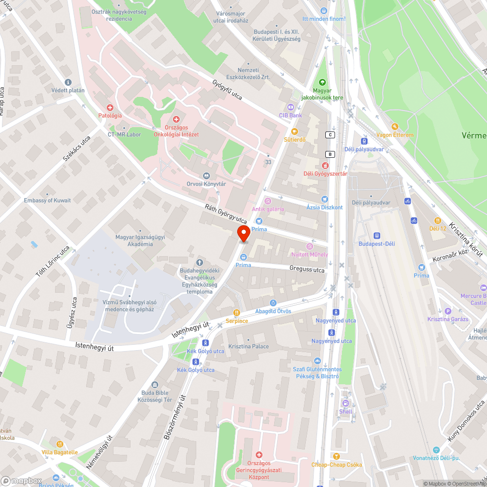 A járdán veszélyes távközlési fedél bejelentés helye