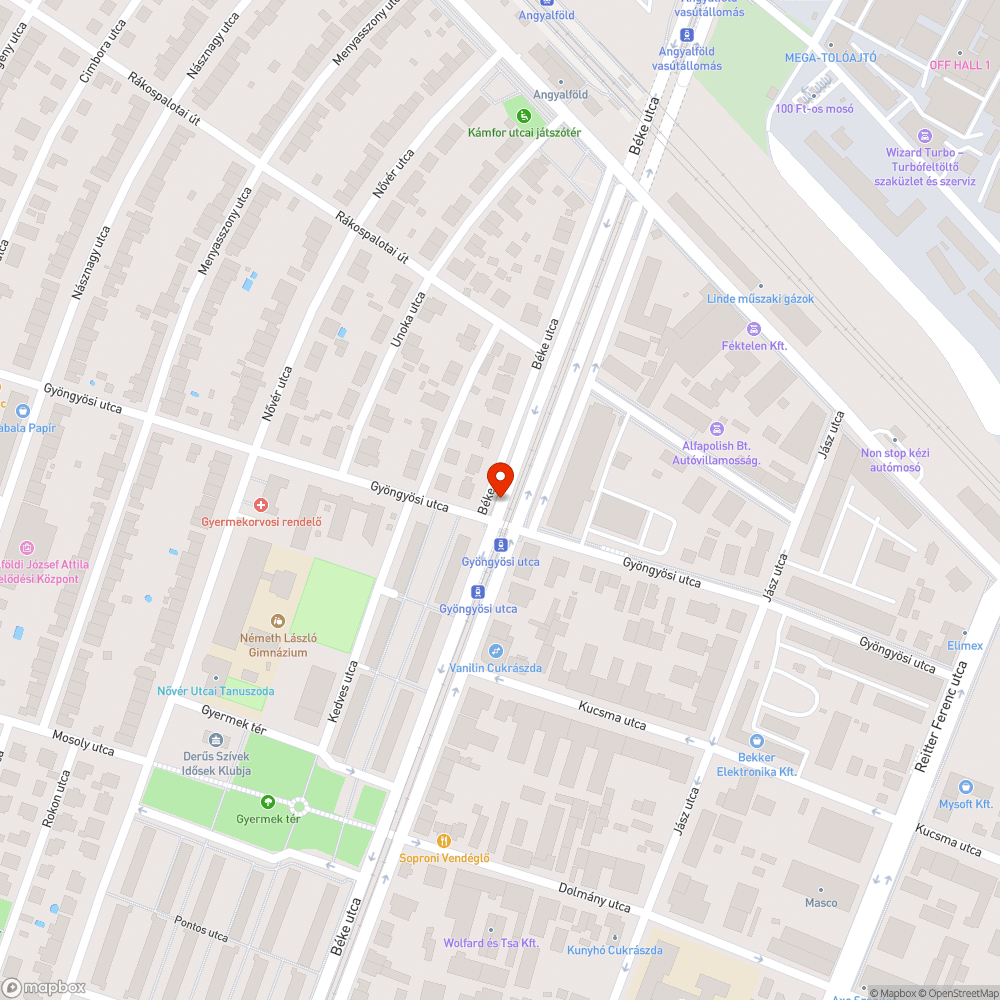 Fedett utasváró hiánya bejelentés helye