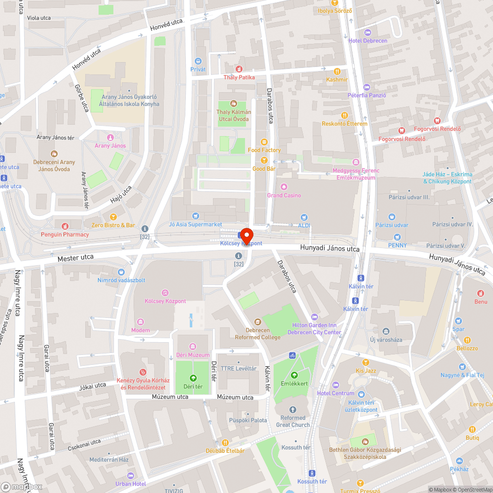 Hibás közvilágítás bejelentés helye