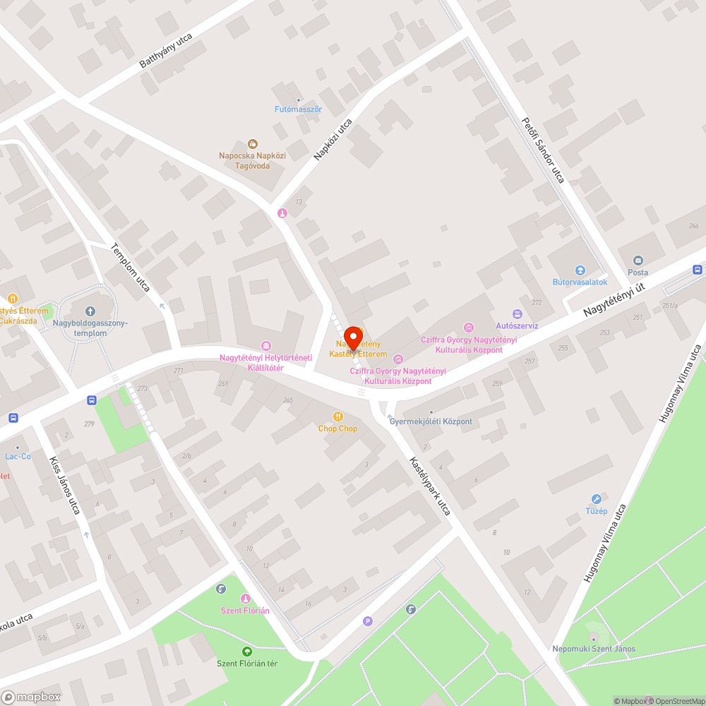 Hiányzó fa bejelentés helye