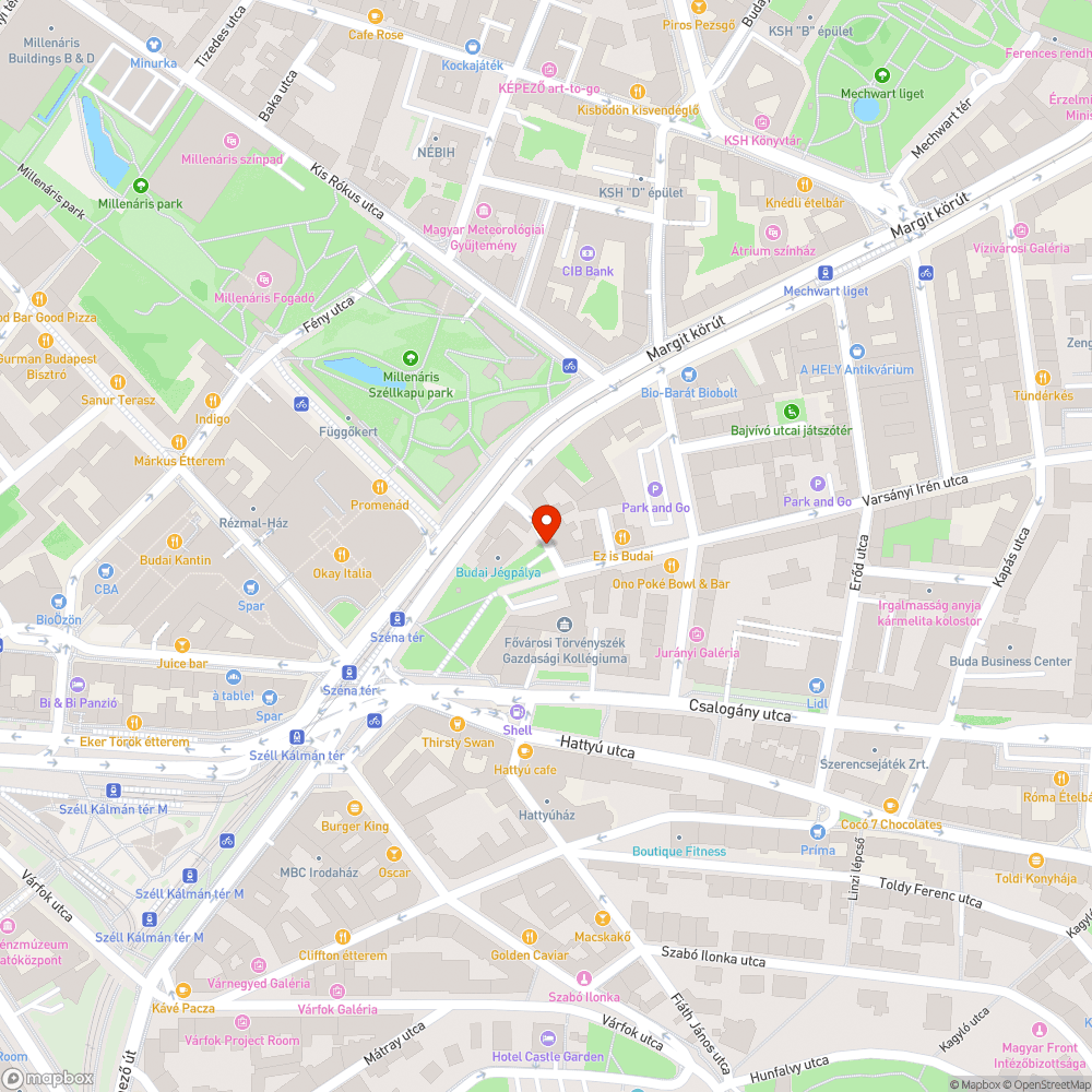 Járda parkolás bejelentés helye