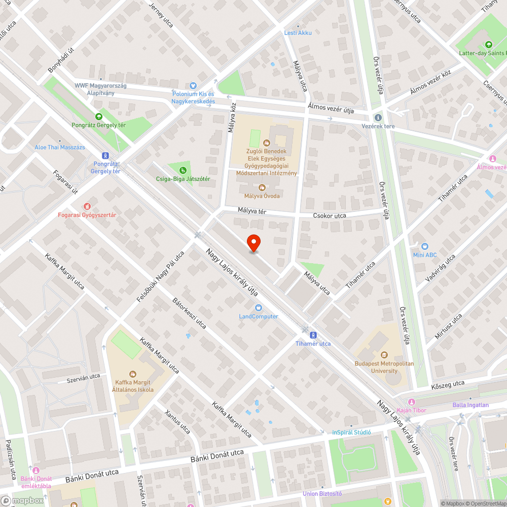 Lyuk a járdán bejelentés helye