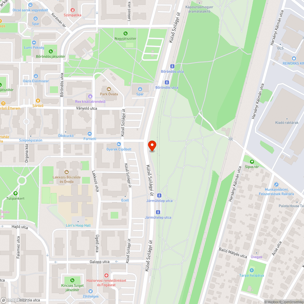 Graffiti a falon bejelentés helye