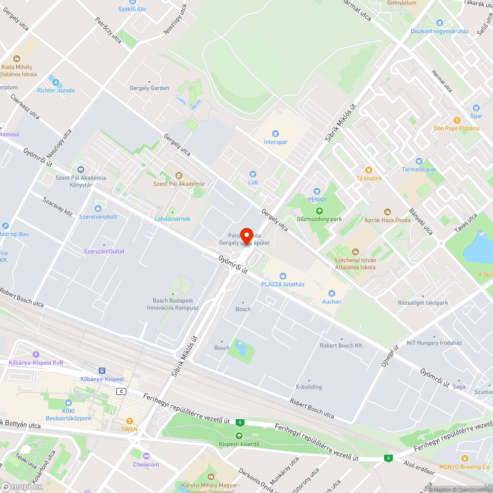 Megsüllyedő csatornafedlap bejelentés helye