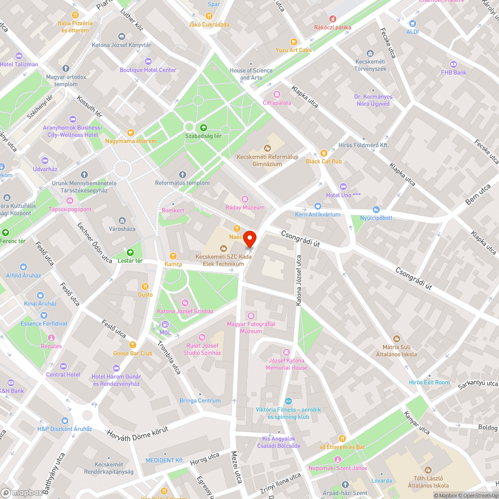 Balesetveszélyes járda bejelentés helye