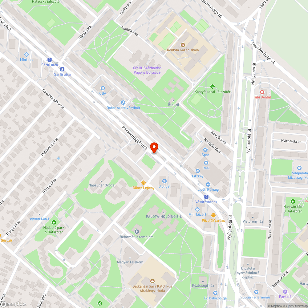 Várakozás és parkolás megtiltása bejelentés helye