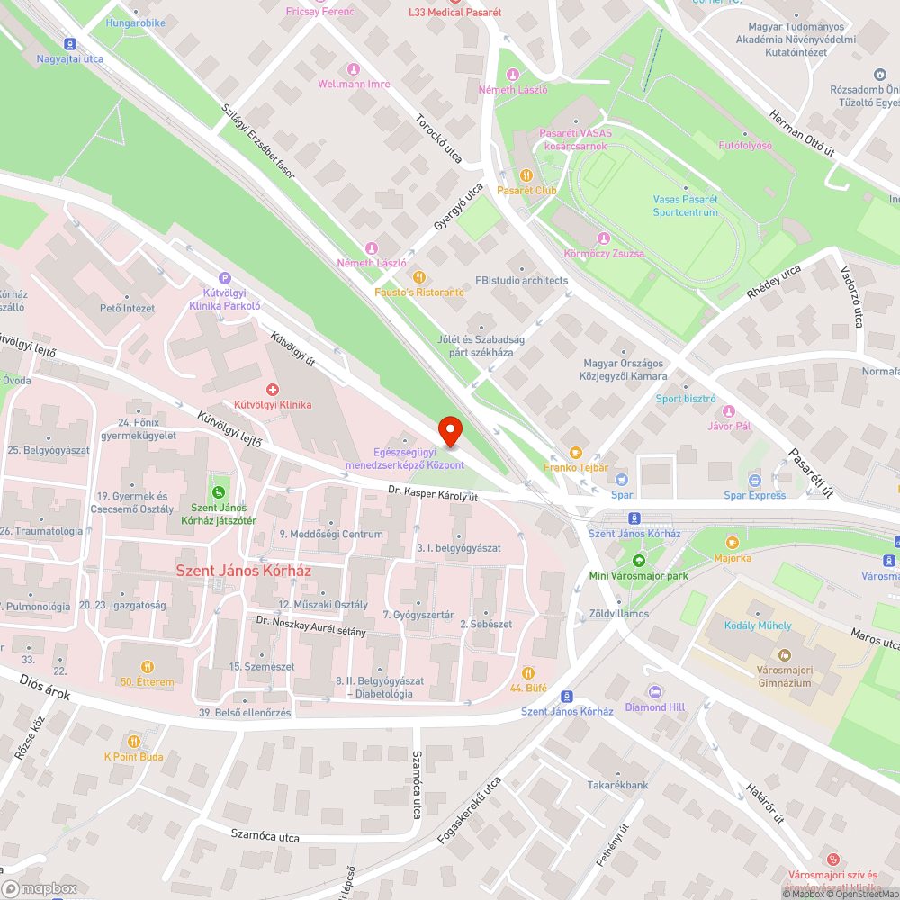 Bokatörő bejelentés helye