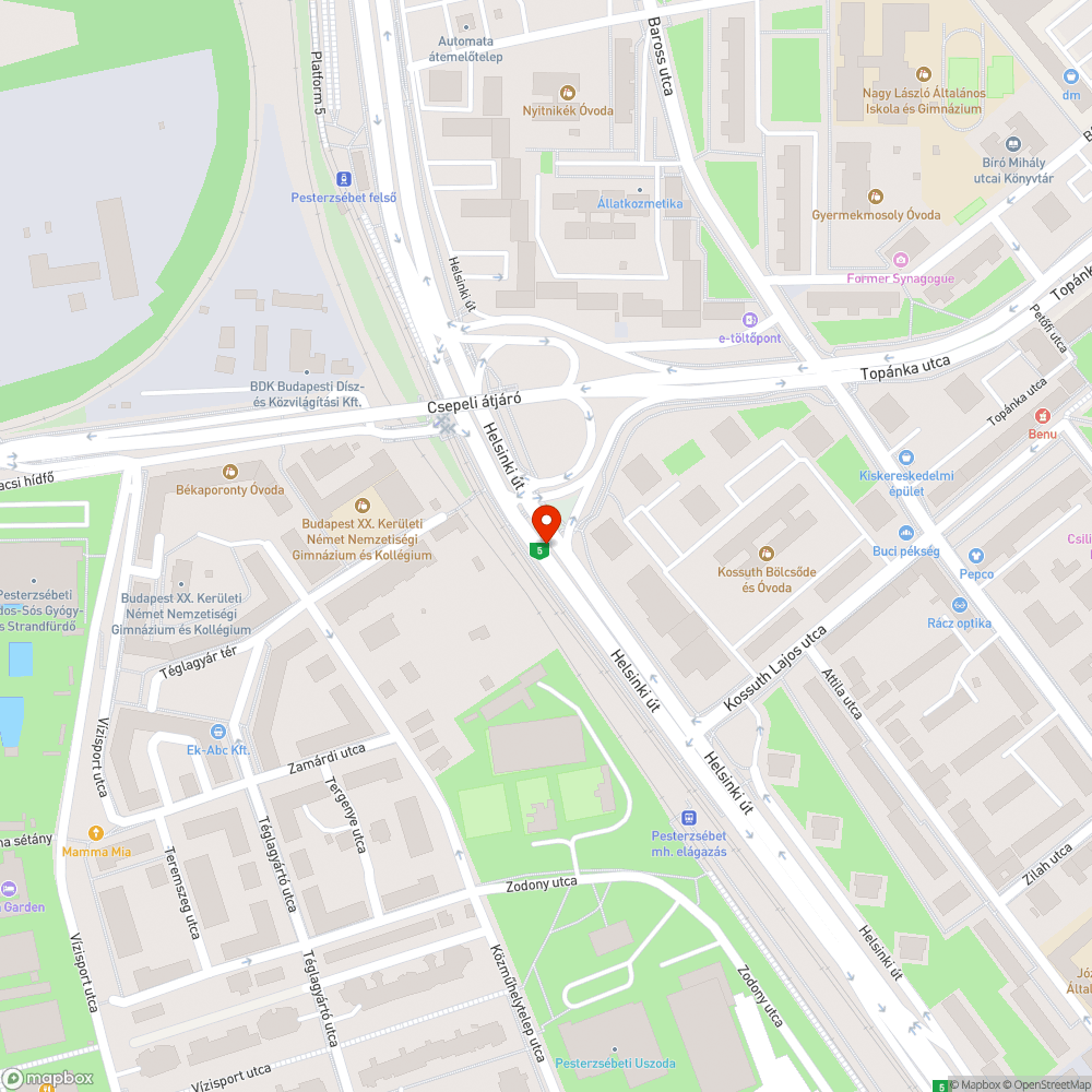 Nem működő lámpa funkció bejelentés helye