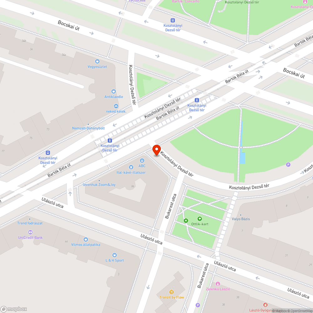 Közműszekrény ajtaja letört bejelentés helye