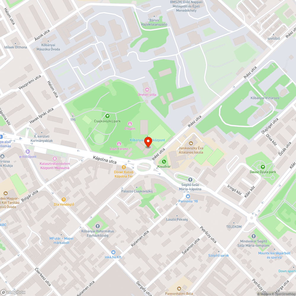 Fedlap közepe hiányzik bejelentés helye