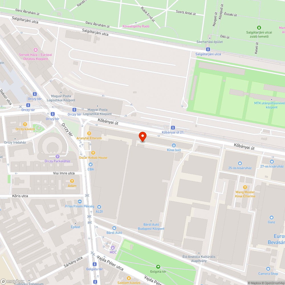 Tönkrement útszakasz bejelentés helye