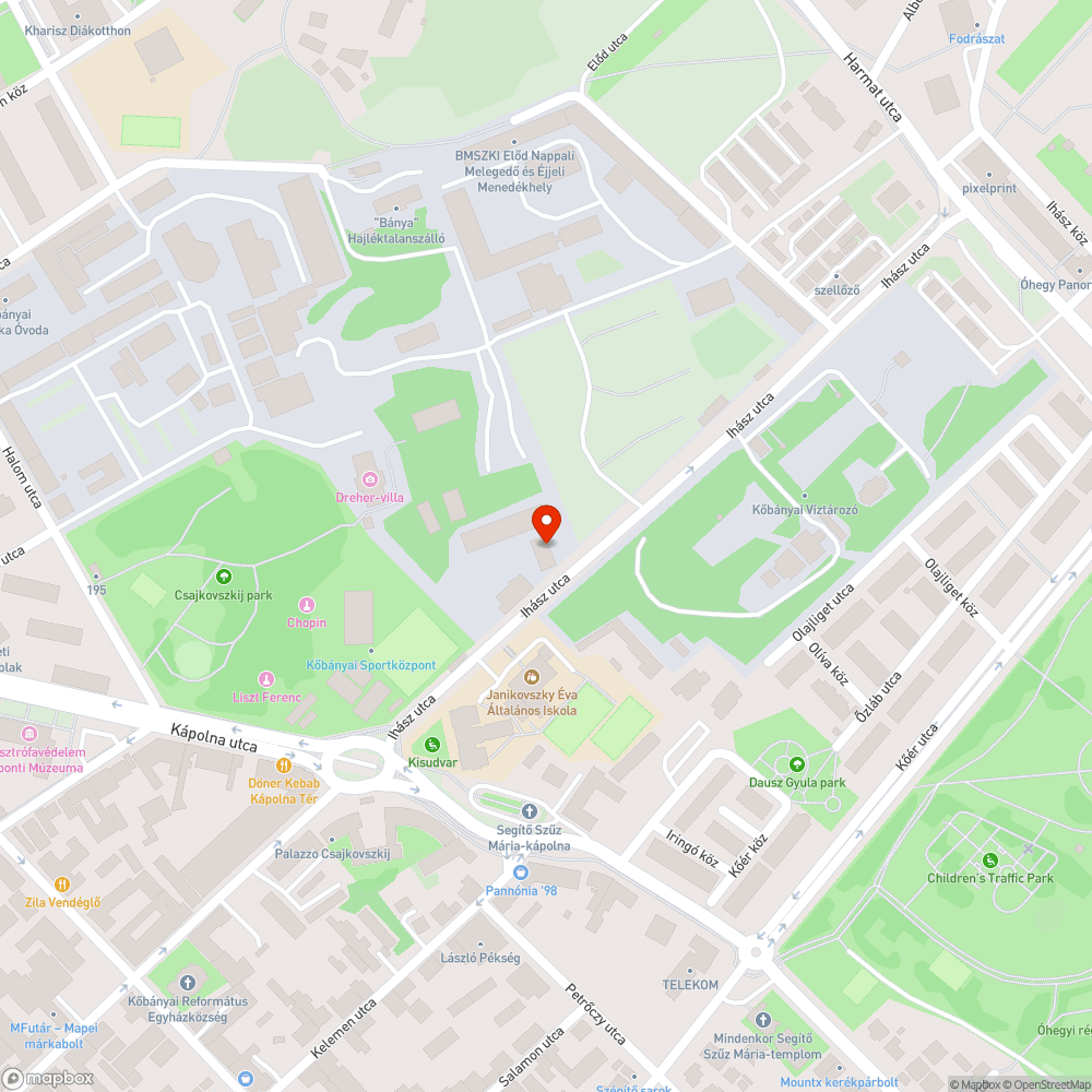 Tönkrement fedlap süllyed a földbe bejelentés helye