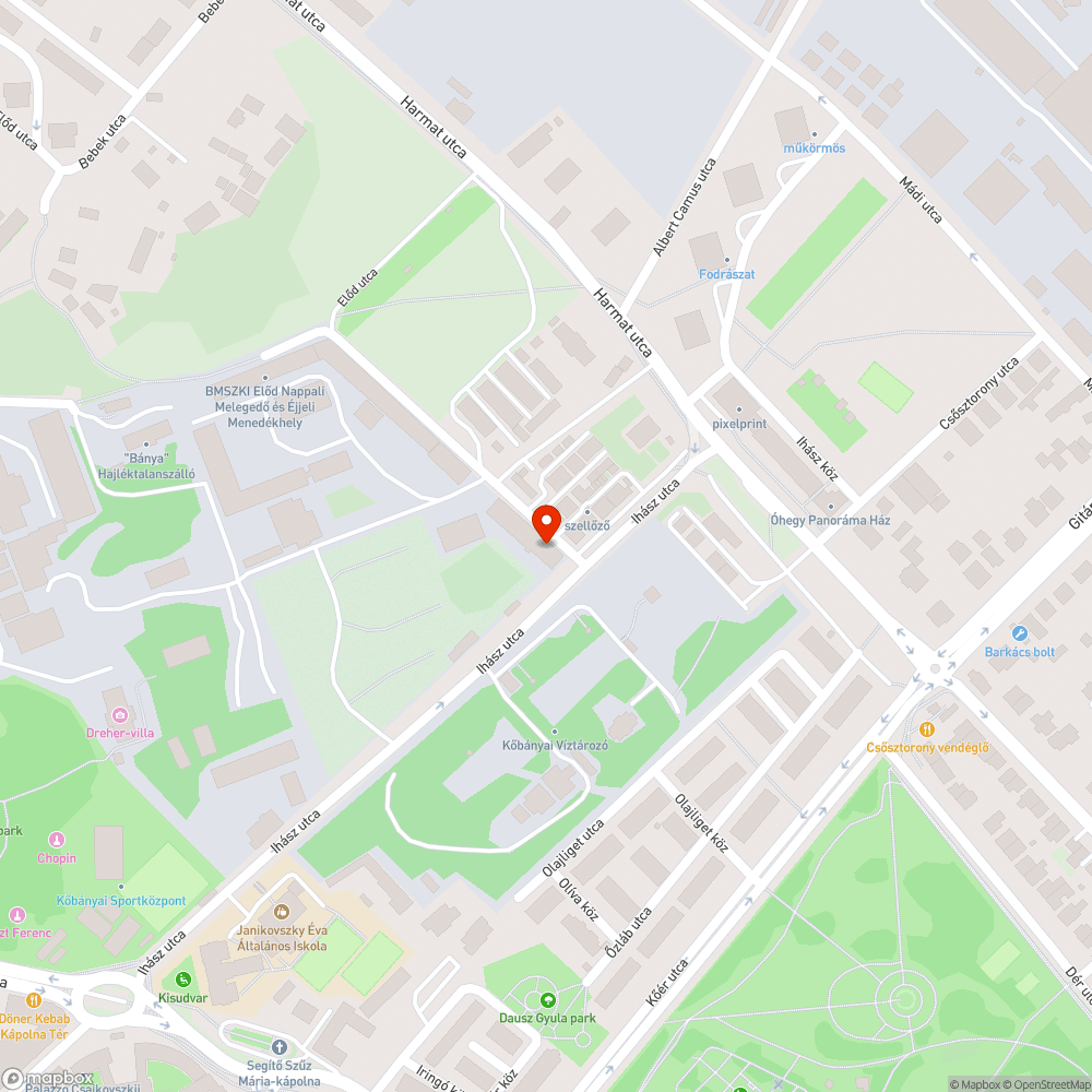 Otthagyott szemeteszsákok bejelentés helye