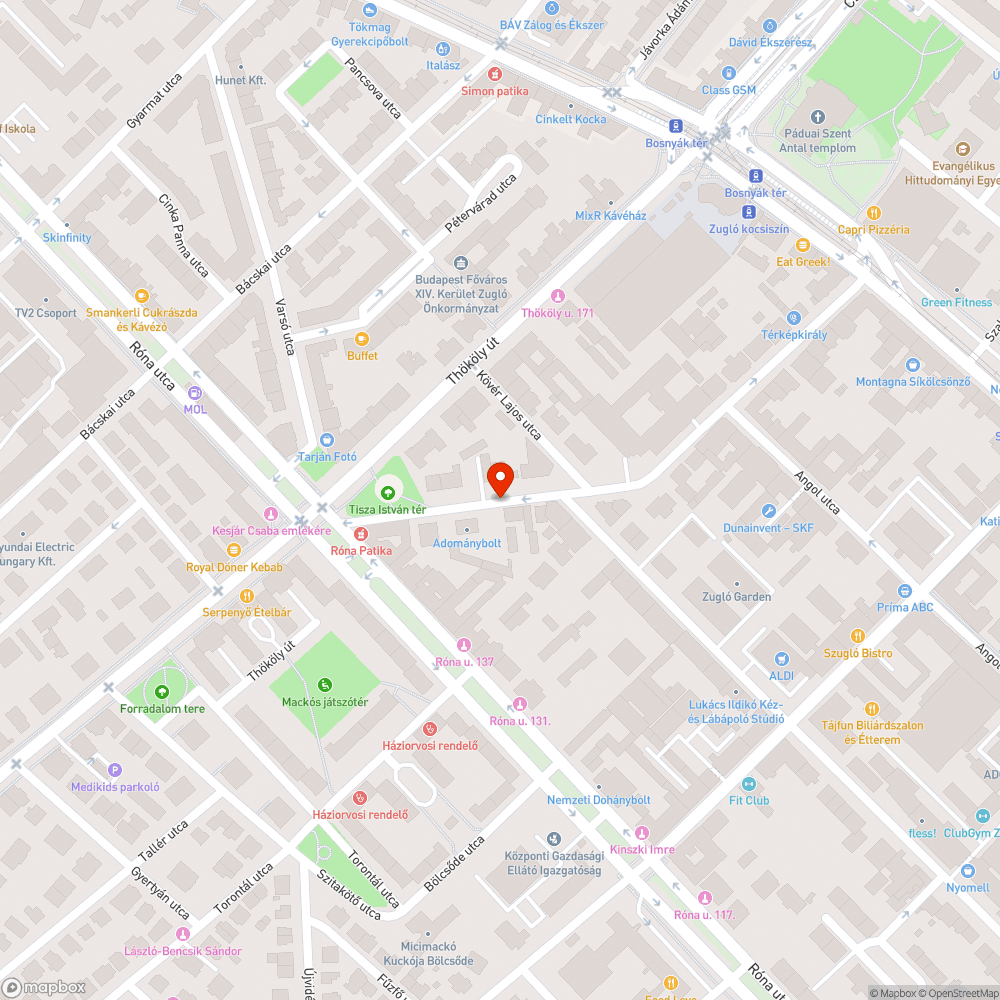 Gödör, repedés mindenhol bejelentés helye