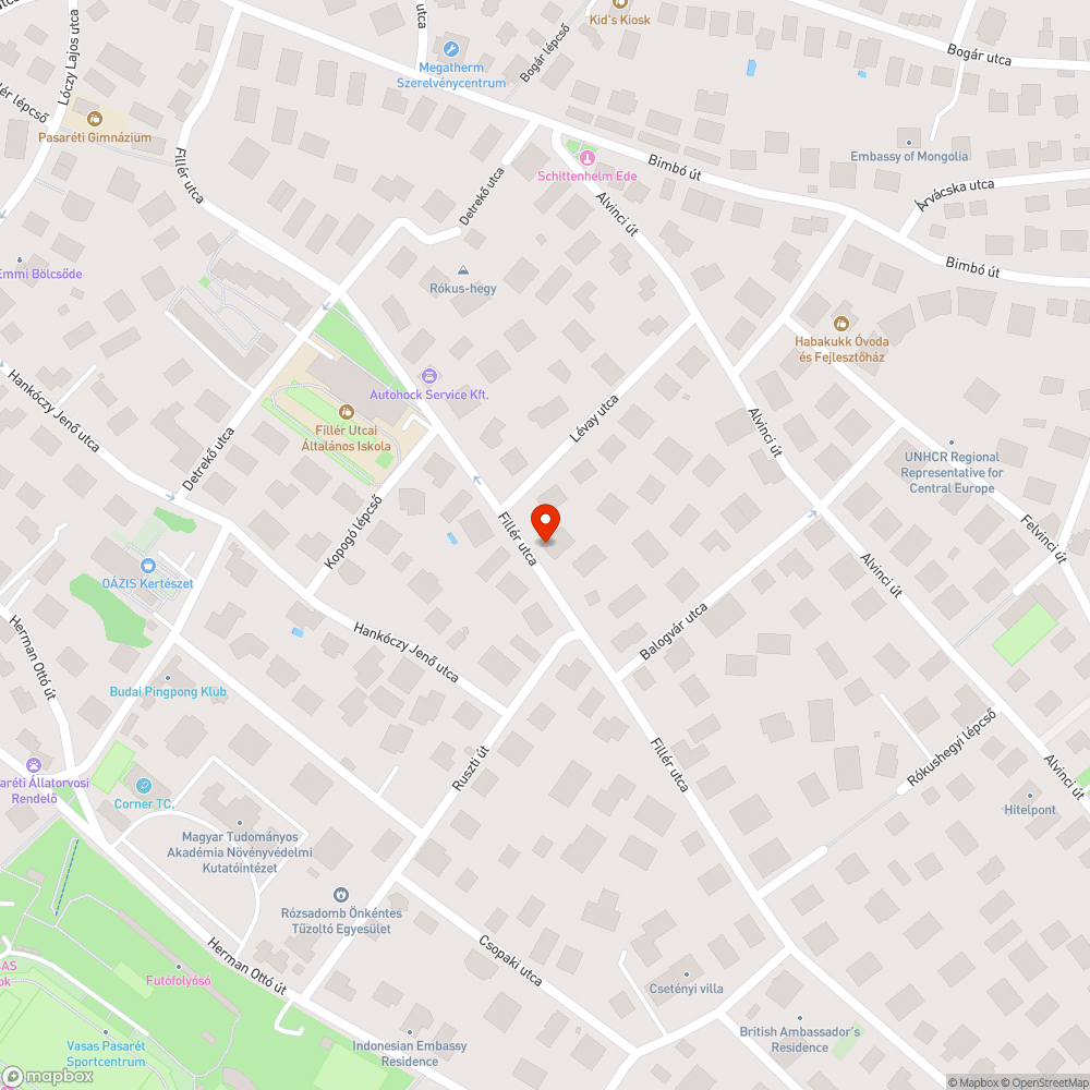 Kidöntött tábla bejelentés helye