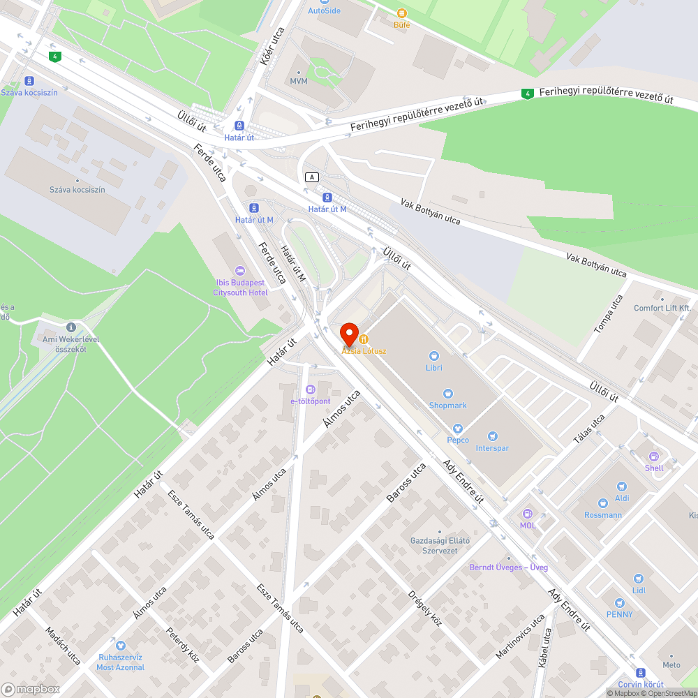 Parkoló kerékpárúton bejelentés helye