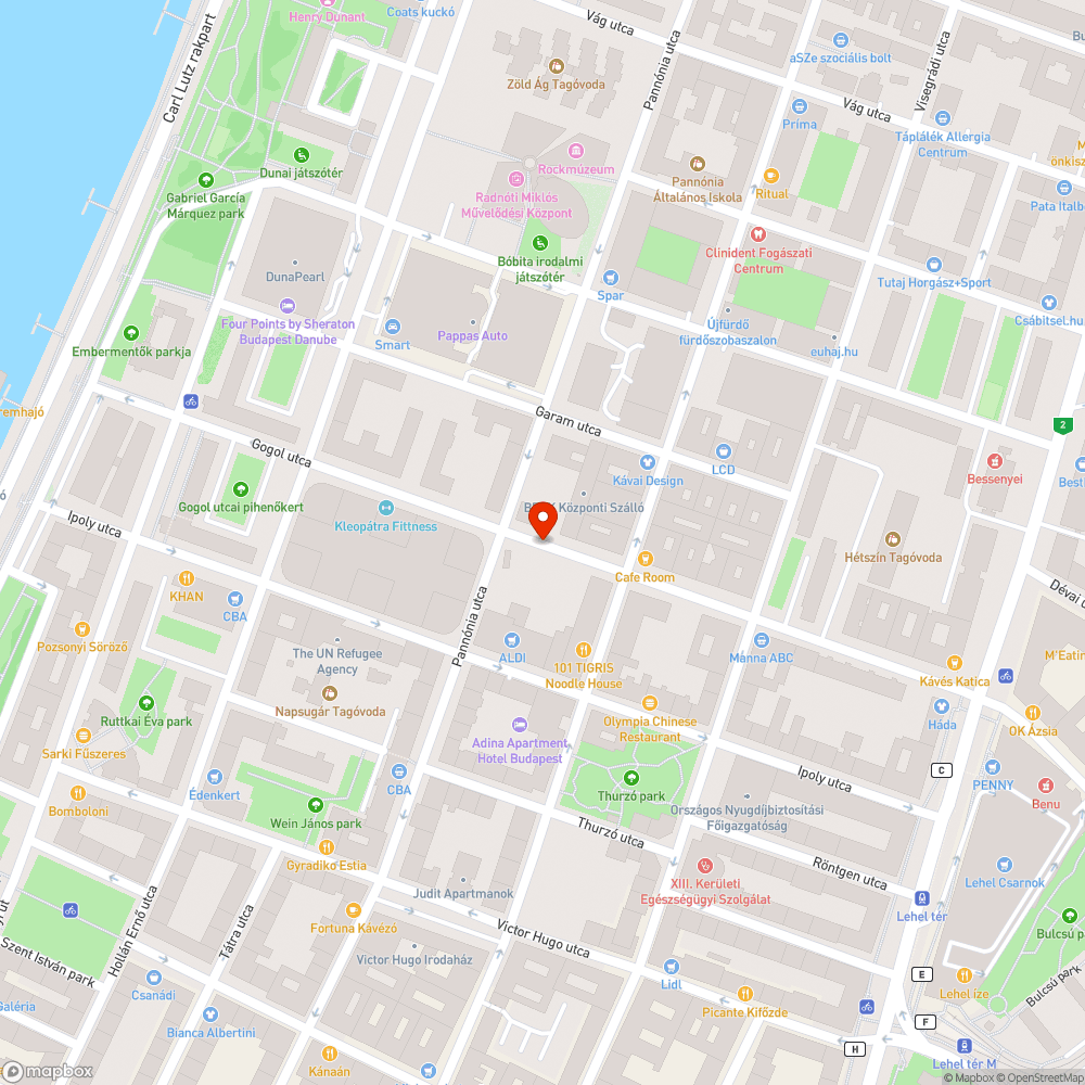 Szabálytalan parkolás, a járda elfoglalása bejelentés helye