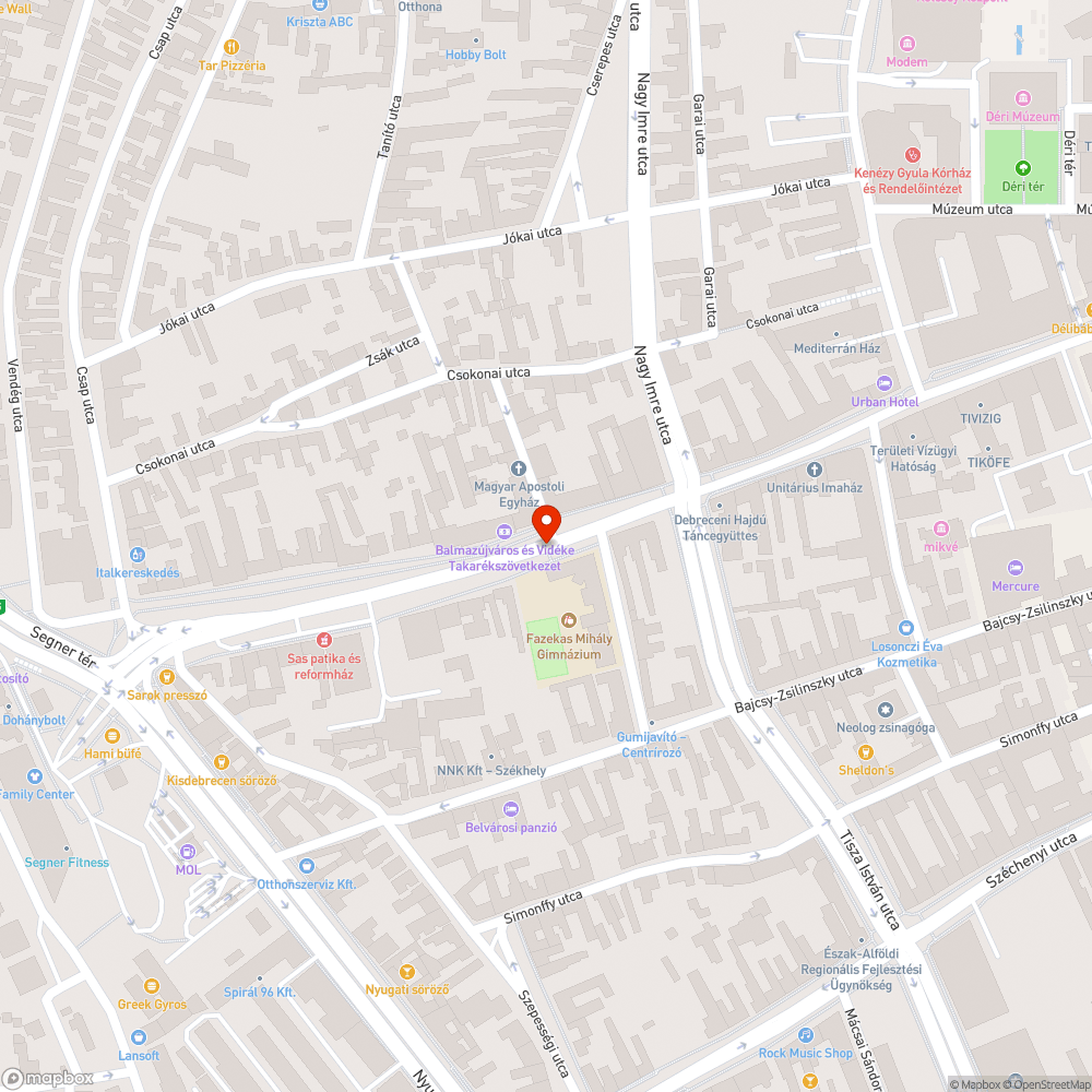 Hibás Citylight bejelentés helye